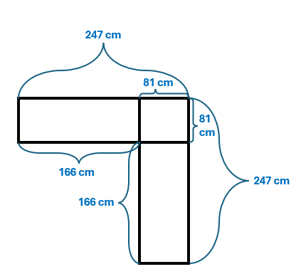 Vogalni aluminijasti komplet NEW YORK