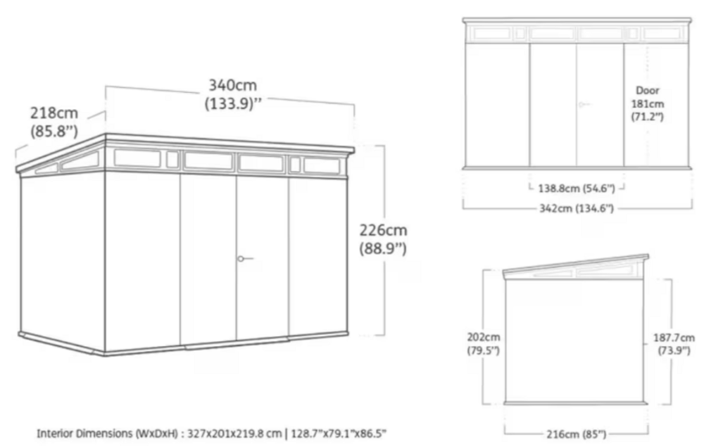 PENT podpis HORIZONTALNA hiša 11x7 - ASHWOOD