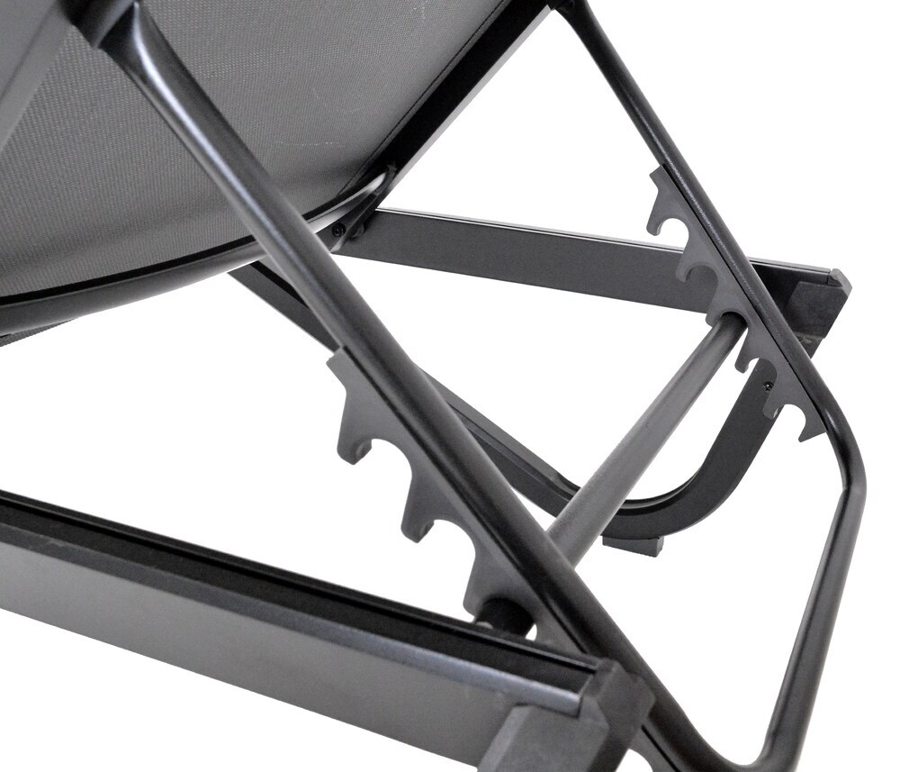 Ležalnik ZWL-515 DUO aluminij - siv