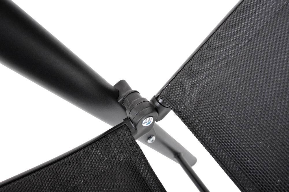 ZWC-235 aluminijasto vrtno ležišče - črno