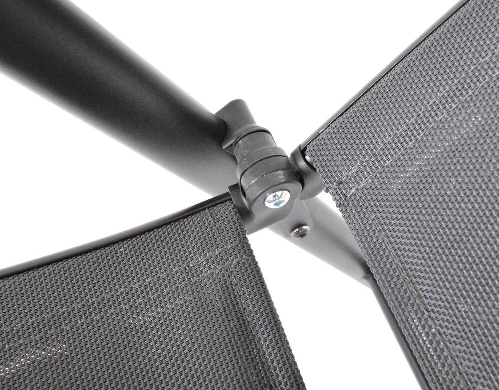 ZWC-235 aluminijasto vrtno ležišče - sivo