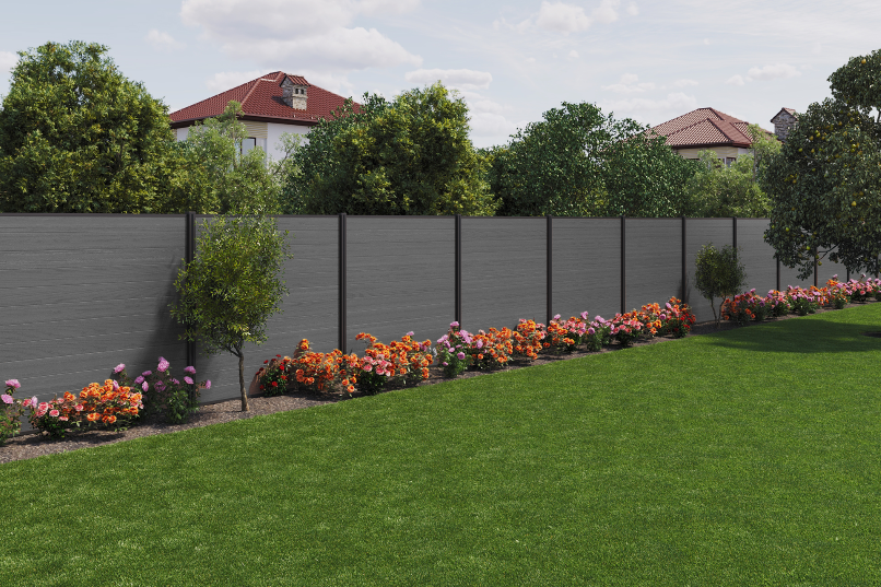 Ograja KETER FENCE KIT siva (3x panel)