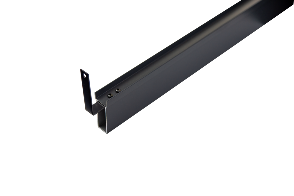 ELEMENT WPC ograjna plošča 180x180 cm in zaključki - antracit