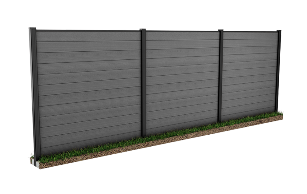 Ograja KETER FENCE KIT siva (3x panel)