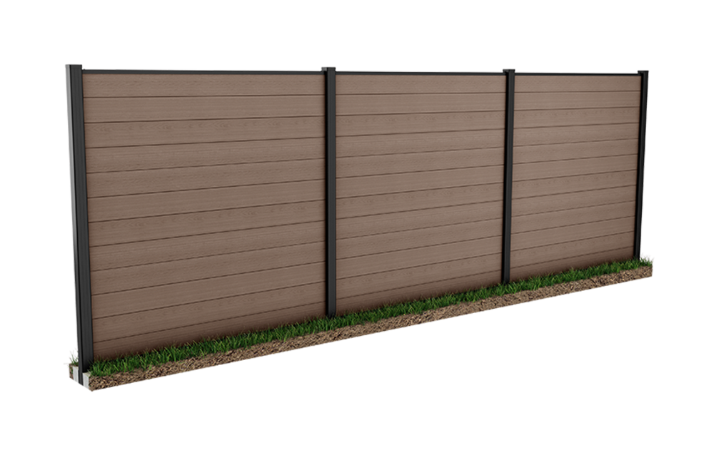 Ograja KETER FENCE KIT rjava (3x panel)