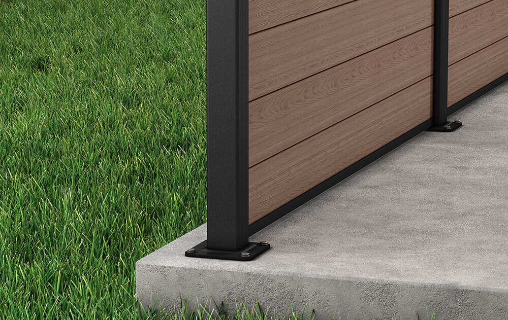 Aluminijasti drog za ograjo KETER 180 cm - antracit