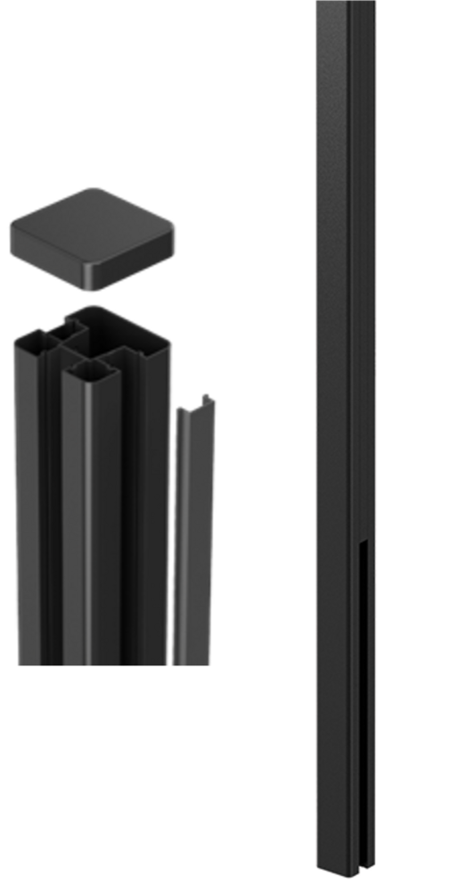 Aluminijasti drog za ograjo KETER 240 cm - antracit