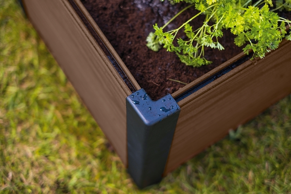 dvignjena greda MAPLE SQUARE - rjava