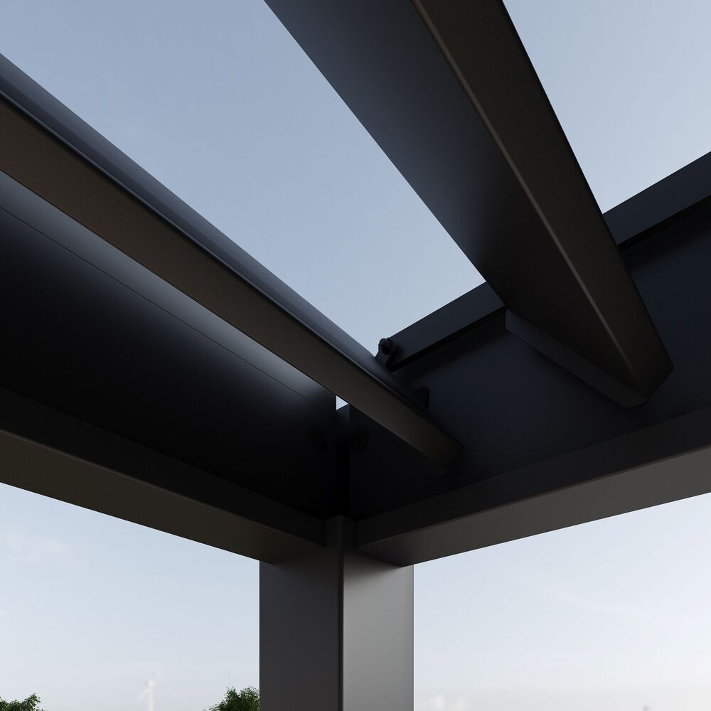 Bioklimatická pergola INTRO PLUS 4x3 m Rojaplast (foto 172)
