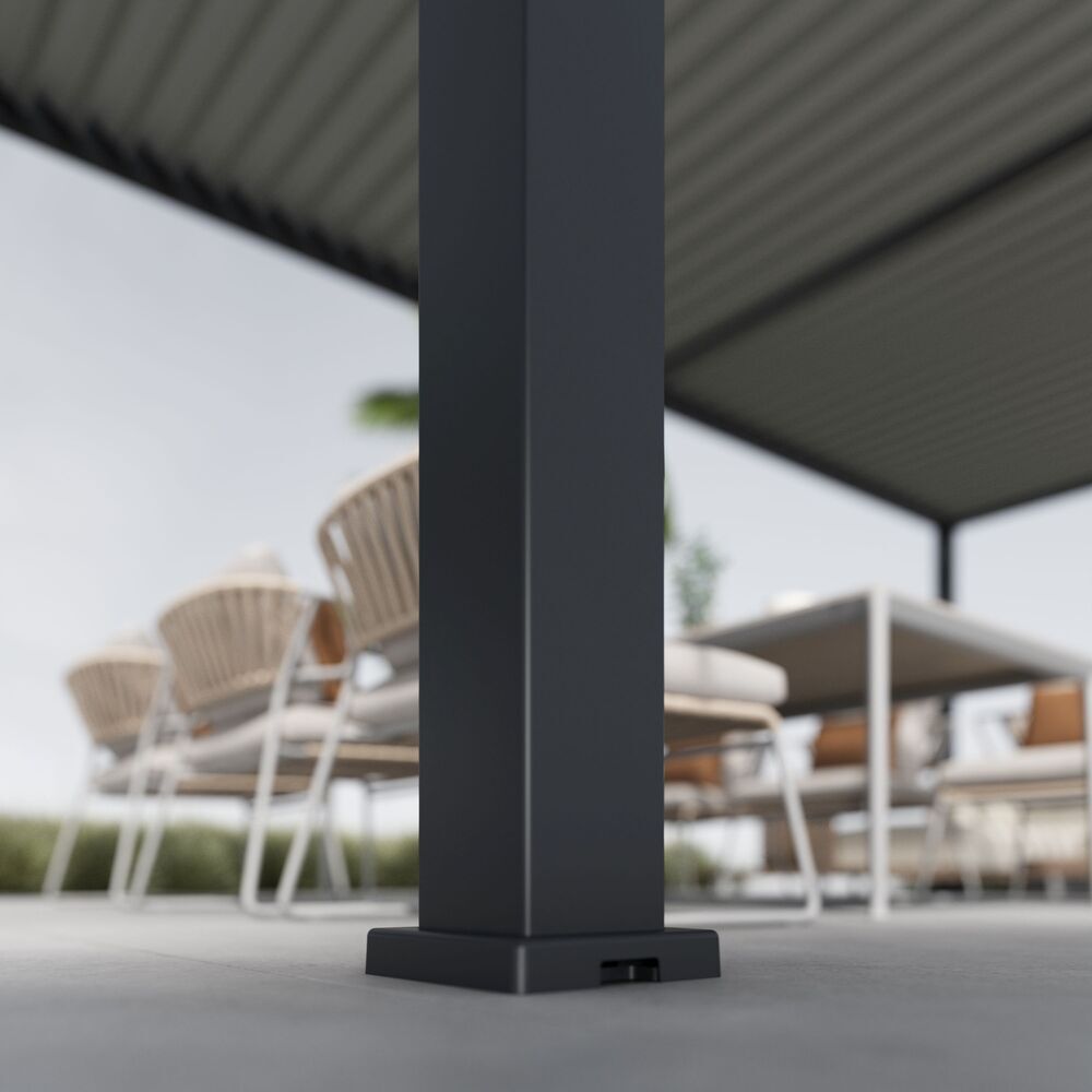 Bioklimatická pergola INTRO PLUS 4x3 m Rojaplast (foto 116)