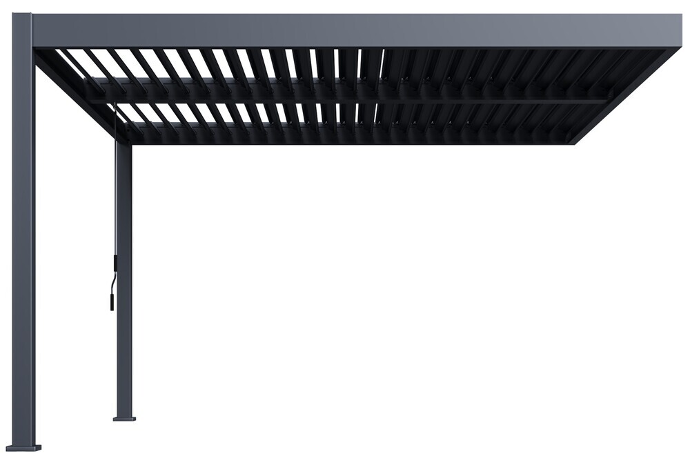 Bioklimatická pergola ke stěně INTRO DUO 4x4 m Rojaplast (foto 140)