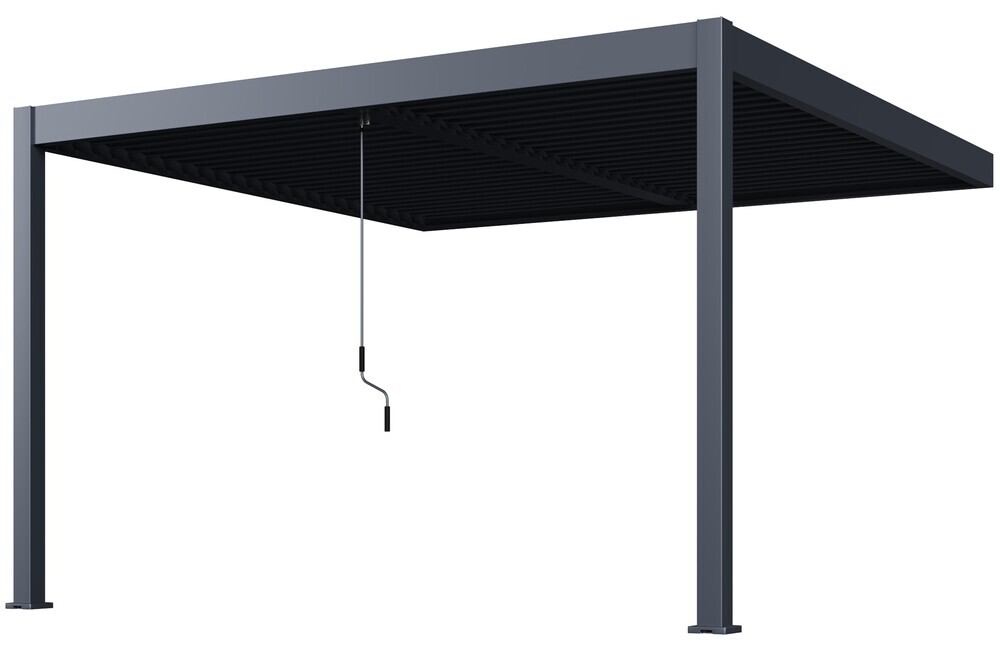 Bioklimatická pergola ke stěně INTRO DUO 4x4 m Rojaplast (foto 27)