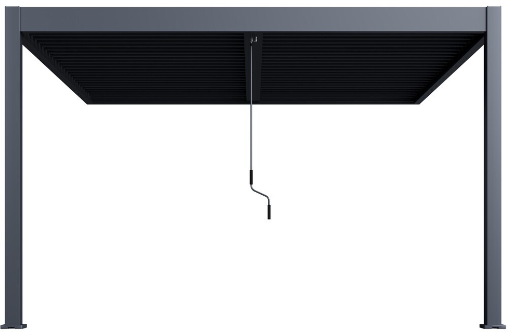 Bioklimatická pergola ke stěně INTRO DUO 4x4 m Rojaplast (foto 29)