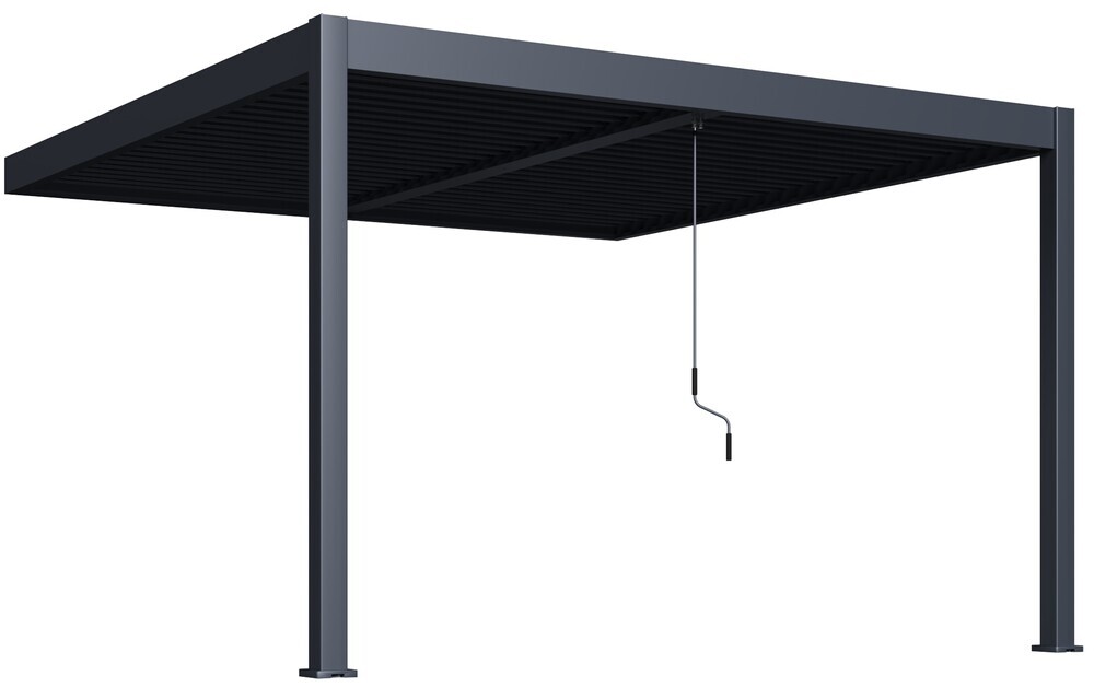 Bioklimatická pergola ke stěně INTRO DUO 4x4 m Rojaplast (foto 25)