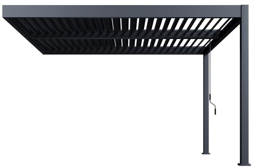 Bioklimatická pergola ke stěně INTRO DUO 4x4 m Rojaplast (foto 28)
