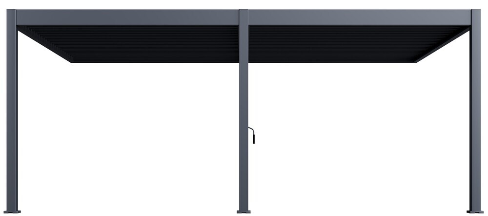 Bioklimatická pergola ke stěně INTRO DUO 4x4 m Rojaplast (foto 50)