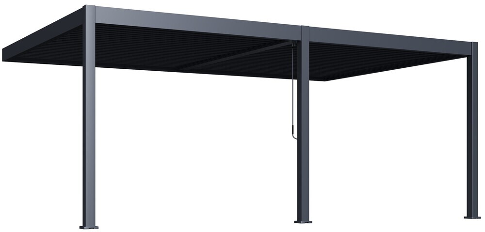 Bioklimatická pergola ke stěně INTRO DUO 4x4 m Rojaplast (foto 47)