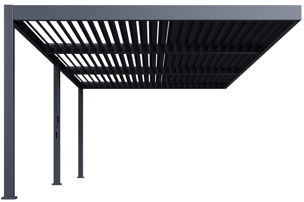 Bioklimatická pergola ke stěně INTRO DUO 4x4 m Rojaplast (foto 71)