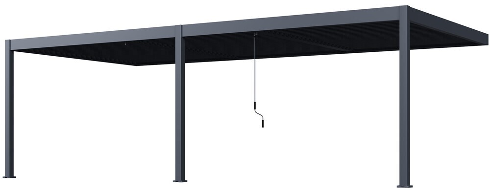 Bioklimatická pergola ke stěně INTRO DUO 4x4 m Rojaplast (foto 72)