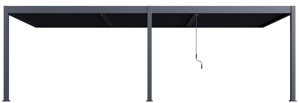 Bioklimatická pergola ke stěně INTRO DUO 4x4 m Rojaplast (foto 70)