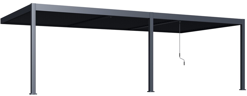 Bioklimatická pergola ke stěně INTRO DUO 4x4 m Rojaplast (foto 69)