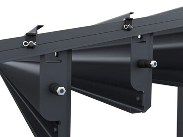 Pergola APEX Bioklimatická 4x3,6 m hliník volně stojící Rojaplast (foto 6)