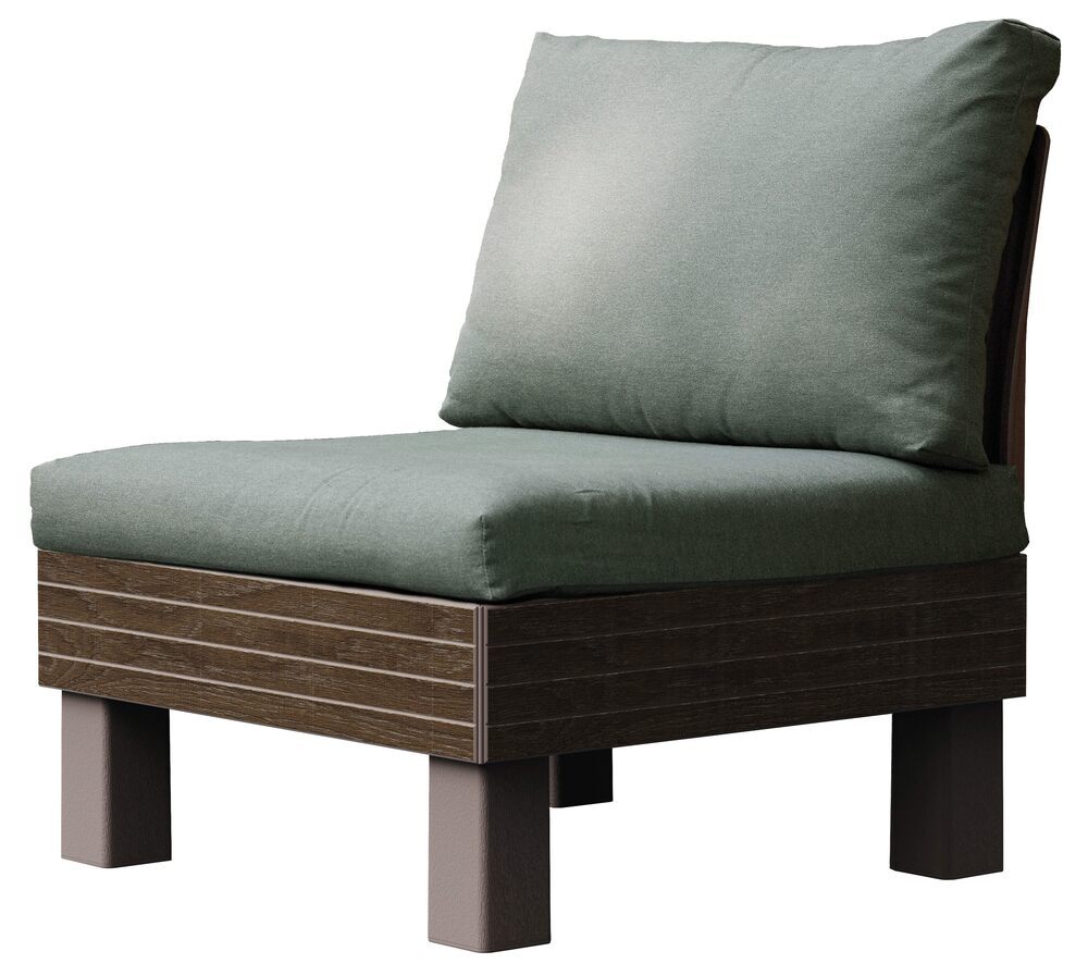 Vrtni plastični set ELEMENTS SIGNATURE - oreh