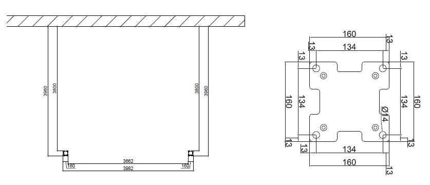 Bioklimatická pergola ke stěně INTRO DUO 4x4 m Rojaplast (foto 24)