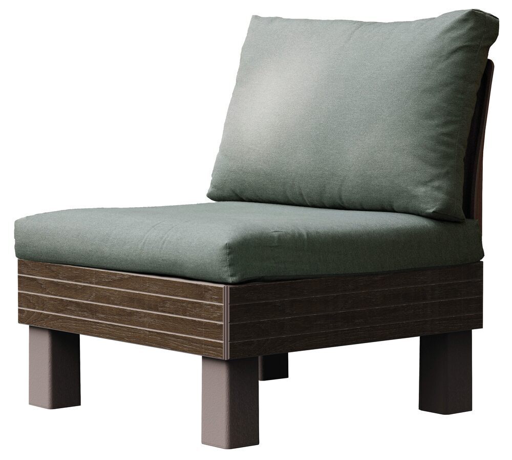 ELEMENTS SIGNATURE plastični vrtni stol - oreh