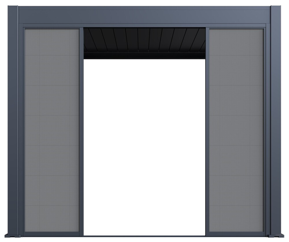 Pergola PANEL LAMELY zastínění fixní horizontální 1 m pro bioklimatickou Rojaplast (foto 126)