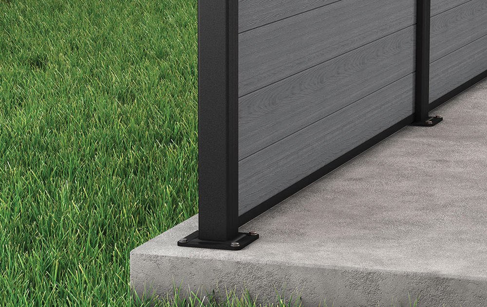 Ograja KETER FENCE KIT siva (3x panel)