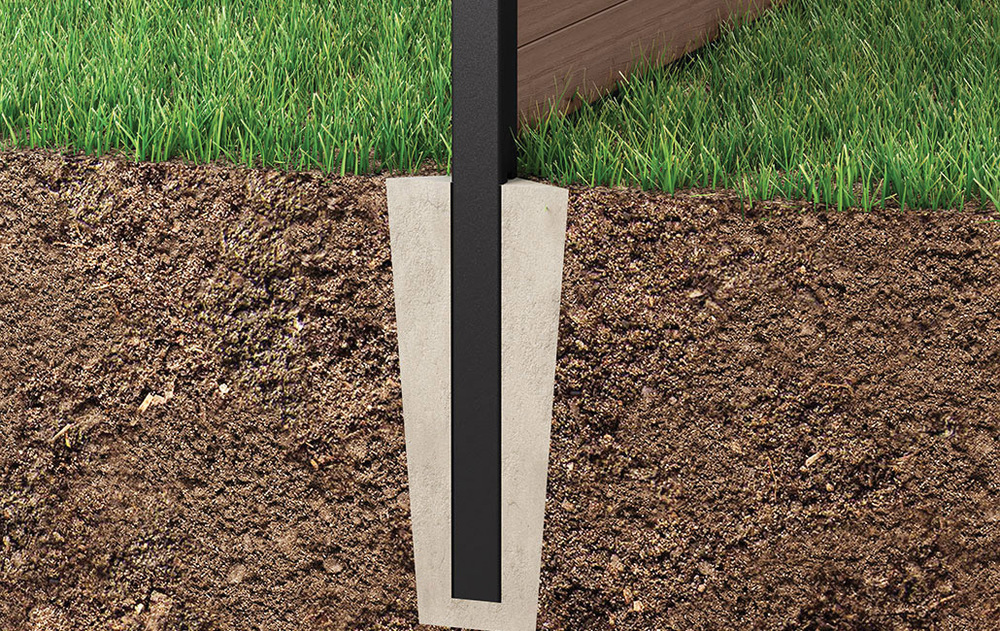 Ograja KETER FENCE KIT oreh (3x panel)