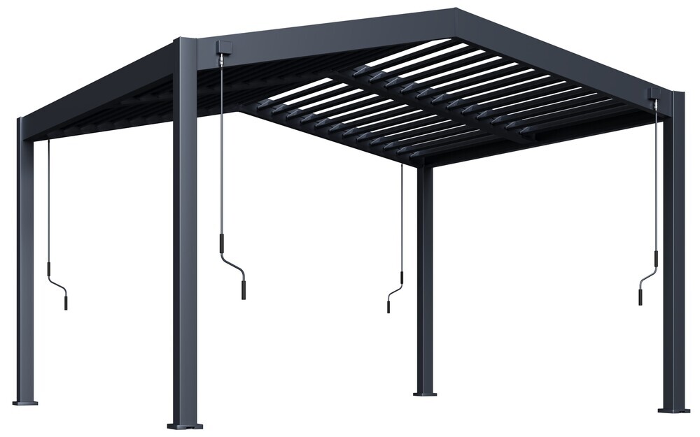 Pergola APEX Bioklimatická 4x3,6 m hliník volně stojící Rojaplast (foto 2)