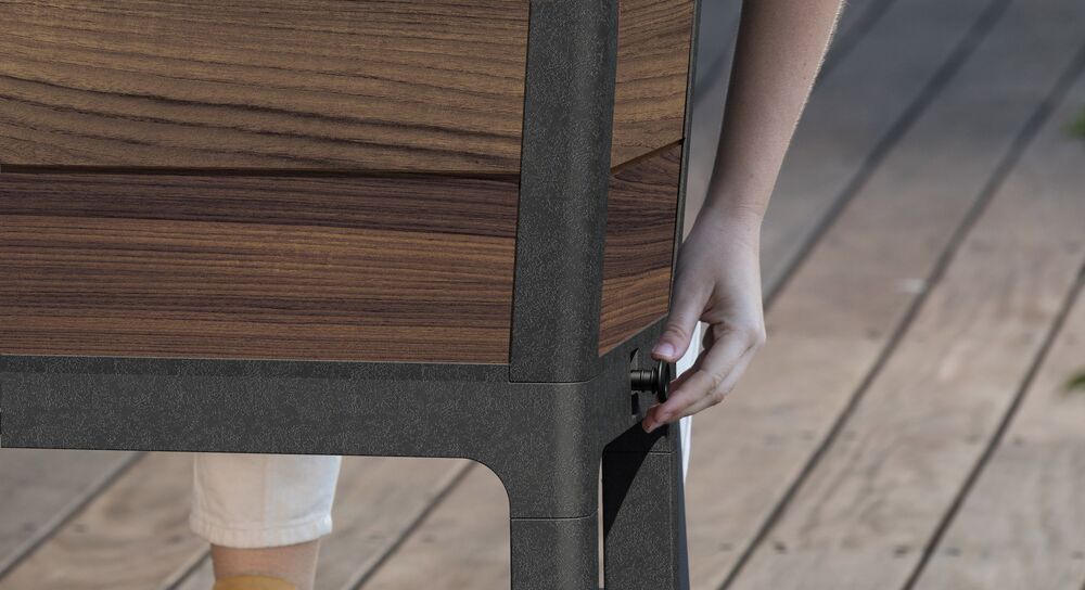 DECO ELEVATED GARDEN BED - Oreh