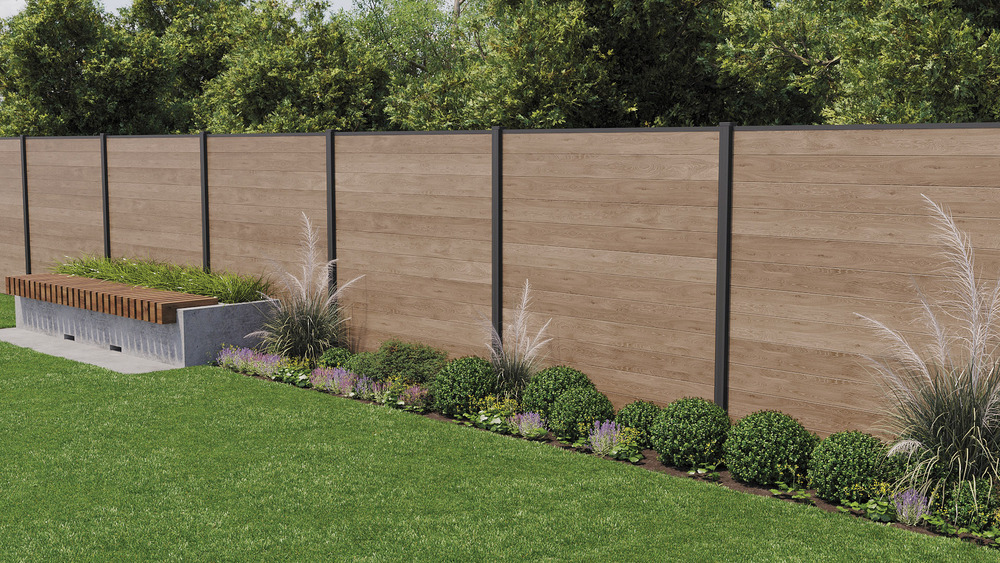 Ograja KETER FENCE KIT jesenov les (3x panel)