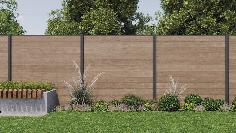 Ograja KETER FENCE KIT jesenov les (3x panel)