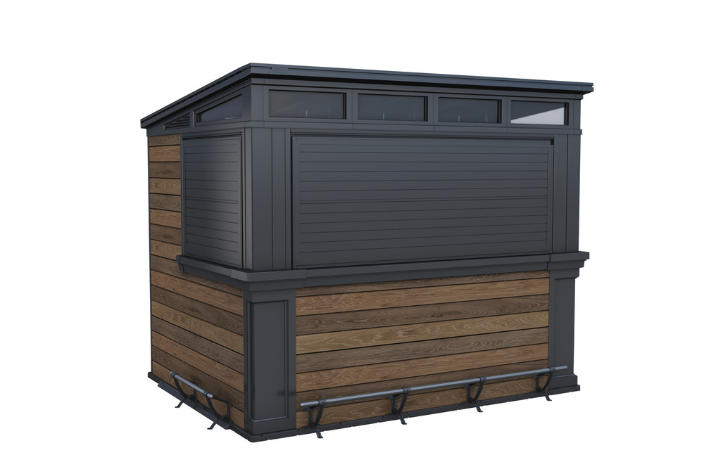 DECO BAR DUO hiša - Oreh