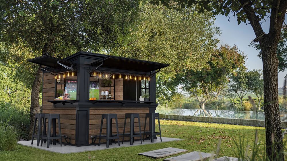 DECO BAR DUO hiša - Oreh