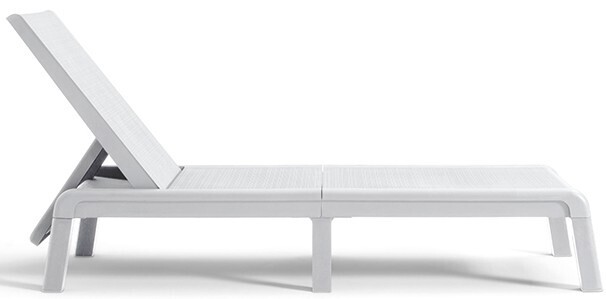 Ležalnik MALLORCA - bel