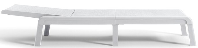 Ležalnik MALLORCA - bel