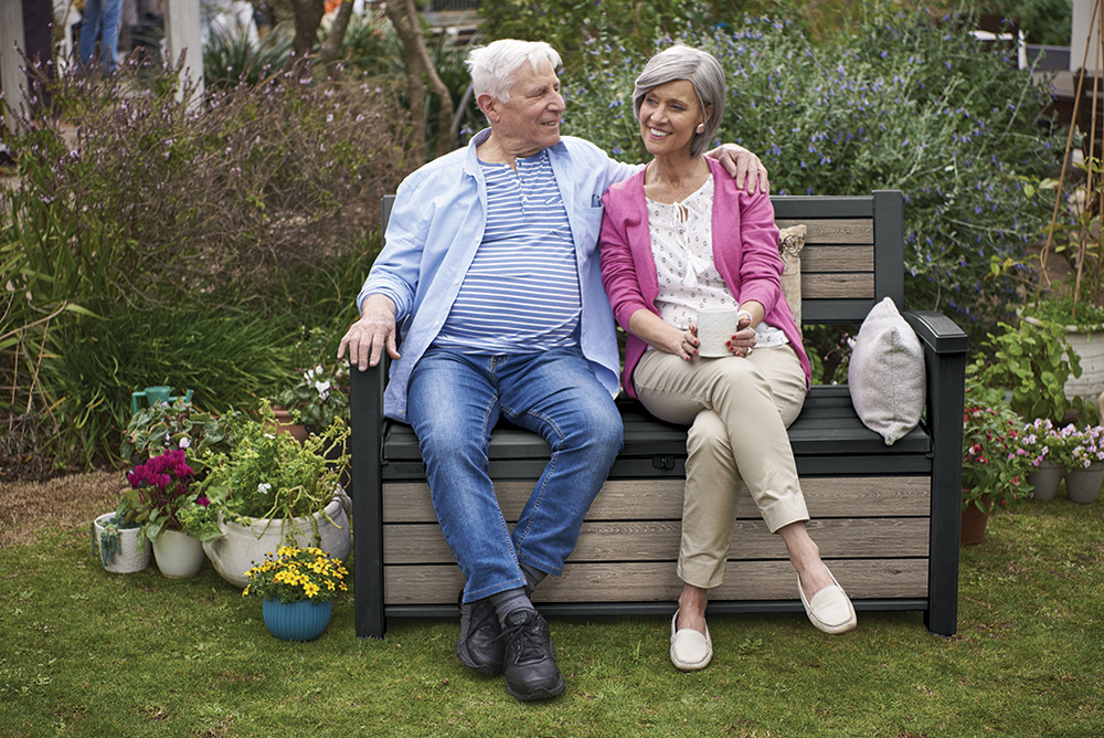 Klop DECO GARDEN 227 L - Pepelovec