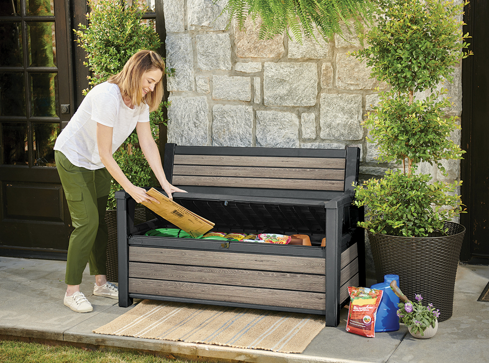 Klop DECO GARDEN 227 L - Pepelovec