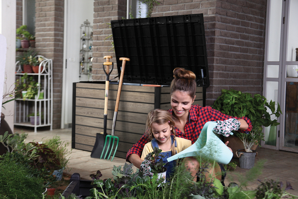 SIGNATURE HORIZONTALNA škatla za shranjevanje 870 L - ASHWOOD