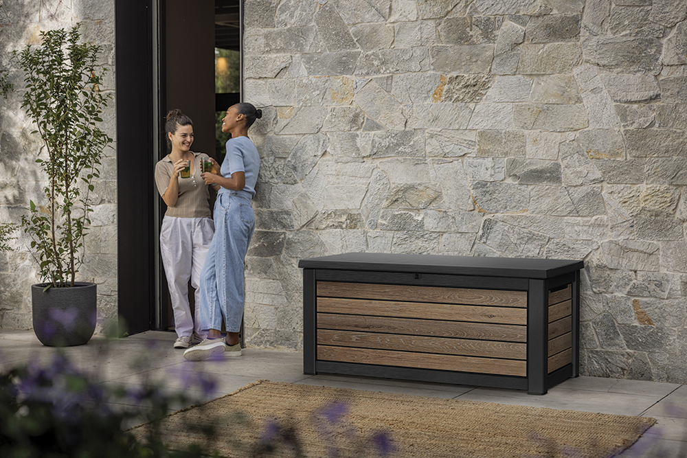 SIGNATURE HORIZONTALNA škatla za shranjevanje 630 L - OREH