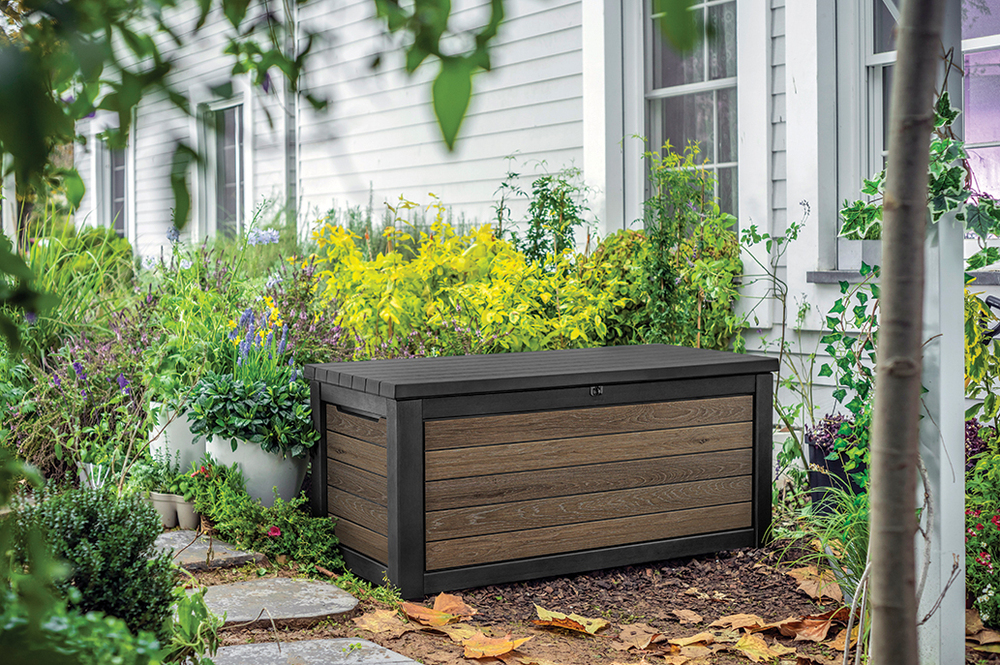 SIGNATURE HORIZONTALNA škatla za shranjevanje 630 L - OREH