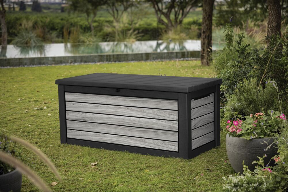 SIGNATURE HORIZONTALNA škatla za shranjevanje 630 L - STORM GREY