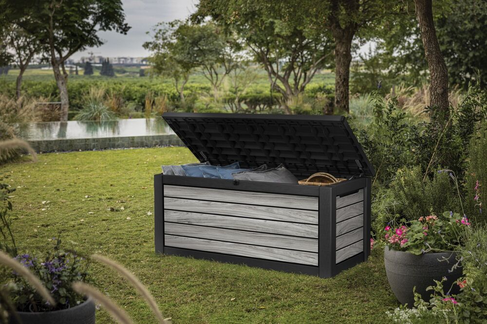 SIGNATURE HORIZONTALNA škatla za shranjevanje 630 L - STORM GREY
