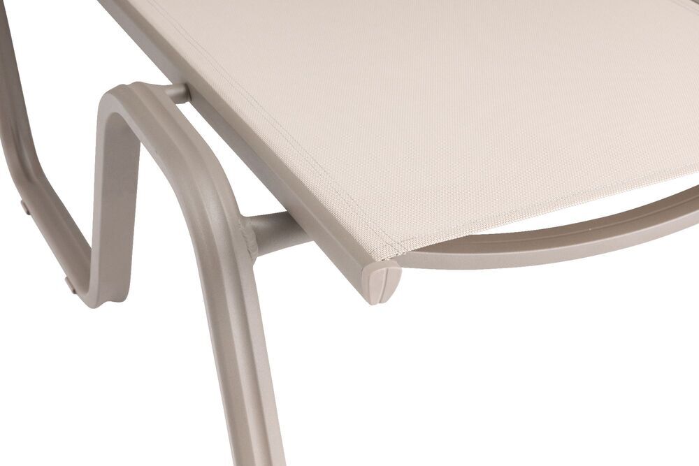 Aluminijasti ležalnik KETTLER BASIC PLUS - taupe / beige