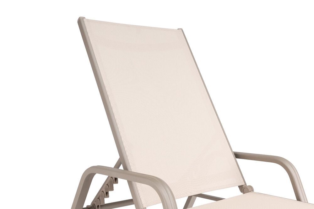 Aluminijasti ležalnik KETTLER BASIC PLUS - taupe / beige