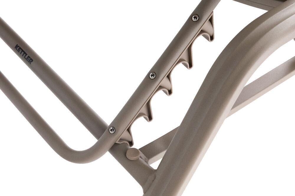 Aluminijasti ležalnik KETTLER BASIC PLUS - taupe / beige